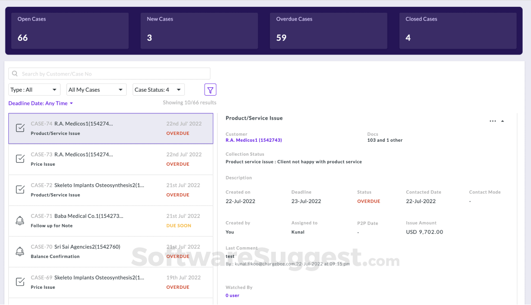 Chargebee Receivables Small Screenshot 5